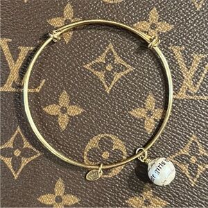 Juicy Couture Gold Bracelet with Minimalist Charm